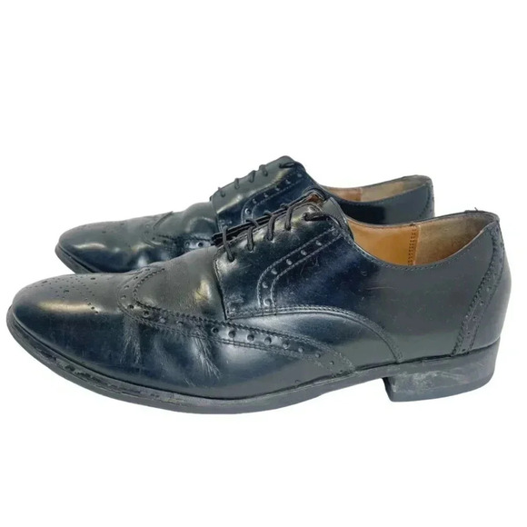 Florsheim Other - Florsheim Brookside Black Leather Wingtip Oxford Men's Size 10